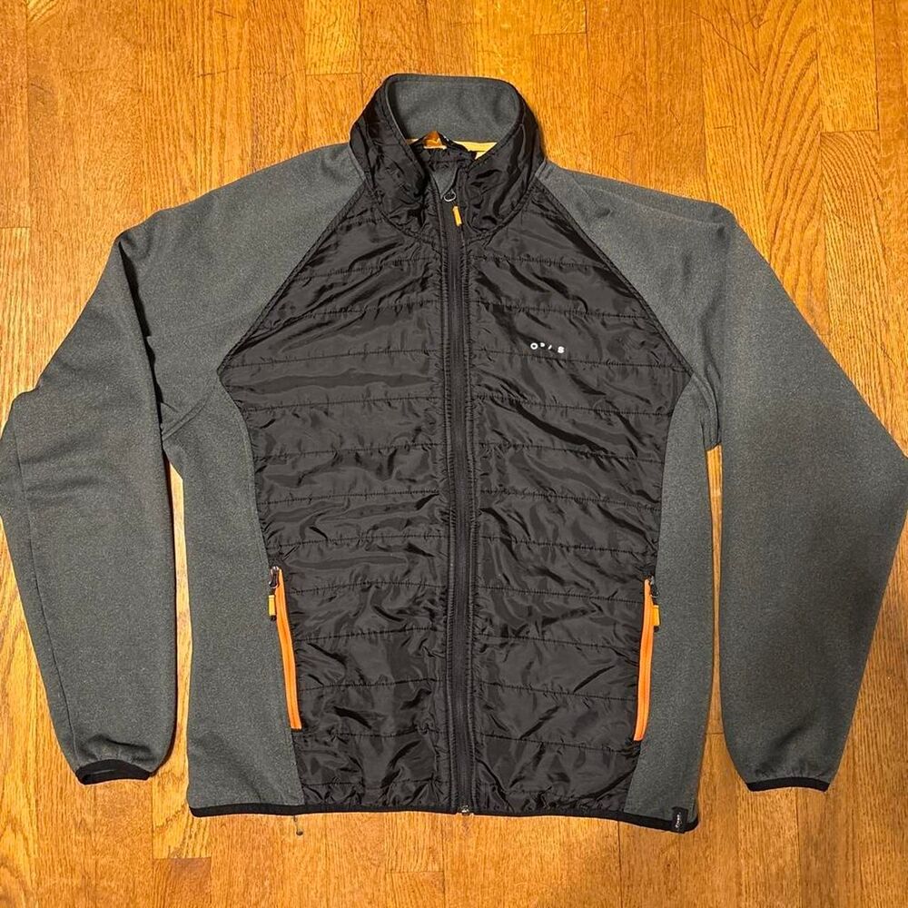 Orvis Men's Black and Grey Jacket